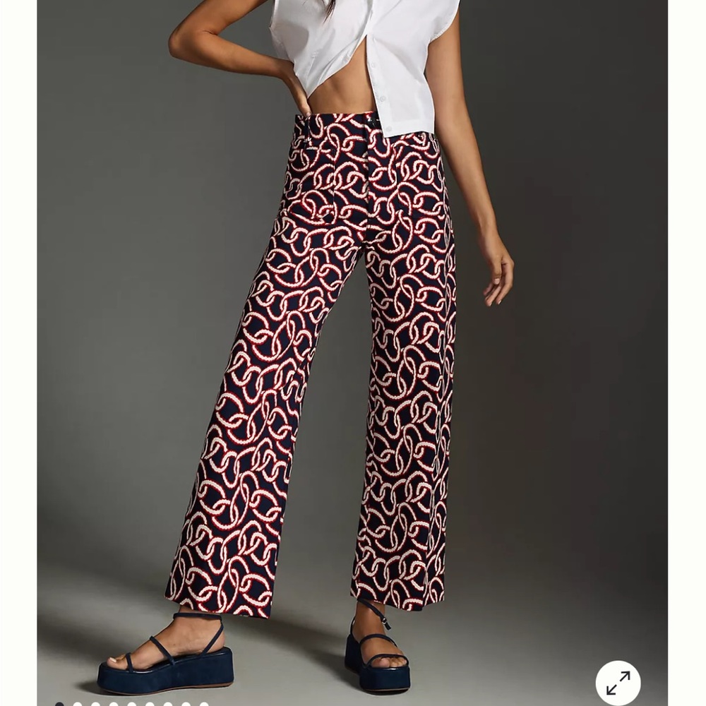 EUC Maeve Collette Crop Ponte Pant | Size 26